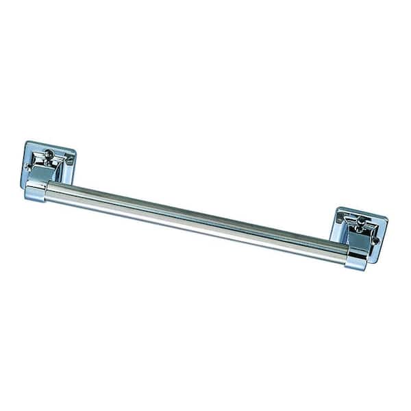 Design House 24 in. x 7/8 in. Residential Safety Grab Bar in Polished Chrome