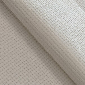 Loose Boxweave Paperweave Dove White Non-Pasted Textured Grasscloth Wallpaper, 72 sq. ft.