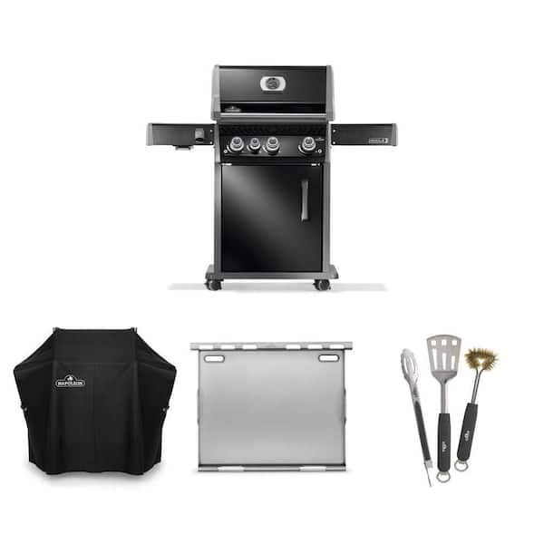 Rogue 425 Grill Combo: 3-Burner Propane Grill, Griddle, Toolset, and Cover