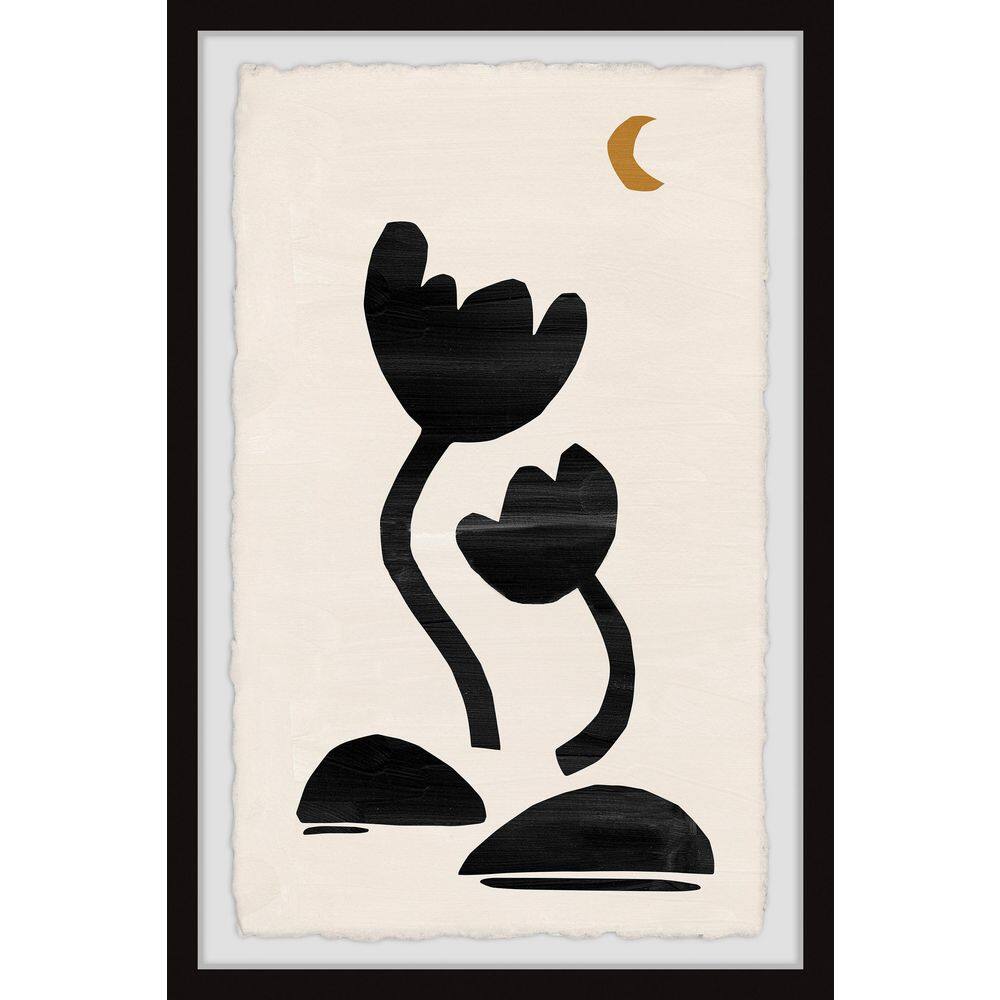 "Flowers of Dreams" by Marmont Hill Framed Abstract Art Print 30 in. x