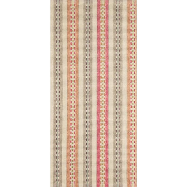 Long Slade Handwoven Cotton Spice 3 ft. x 8 ft. Indoor Runner Rug