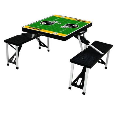 Pittsburgh Steelers Sport Plastic Outdoor Patio Picnic Table