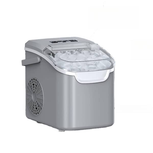 ICE CUBE❗️ SIMZLIFE 9.4 in. 26.5lb/24H Bullet Ice Countertop Portable