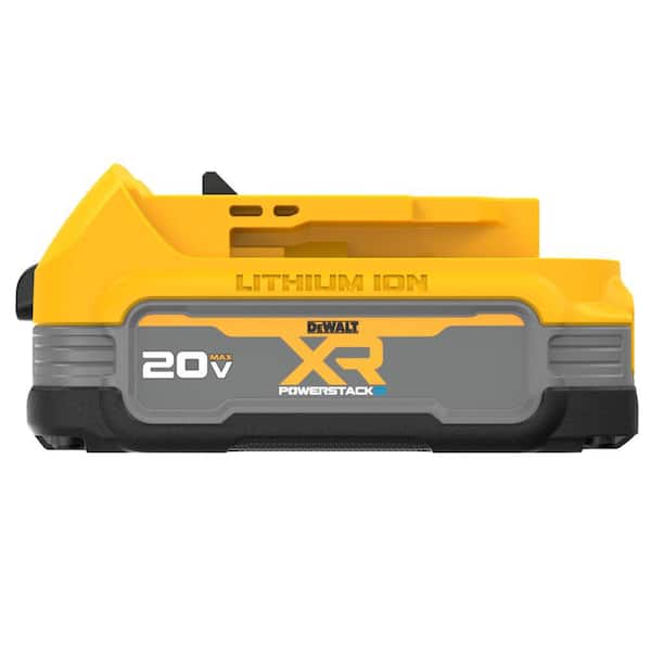 DEWALT 20V MAX POWERSTACK Compact Lithium-Ion Battery (2 Pack)