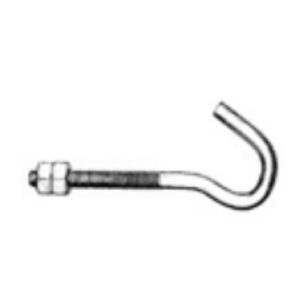 3/8 in. x 8-1/4 in. Steel Clothesline Hook