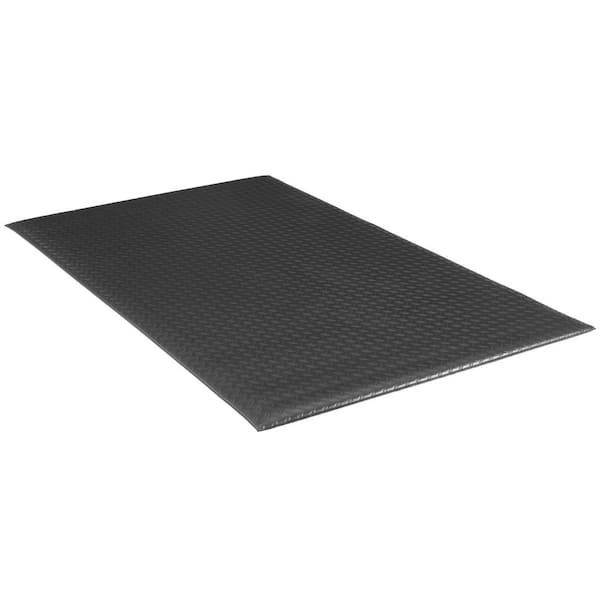 Diamond Star DF Black 15/16 in. 2 ft. x 3 ft. Indoor/Outdoor Commercial Door Mat