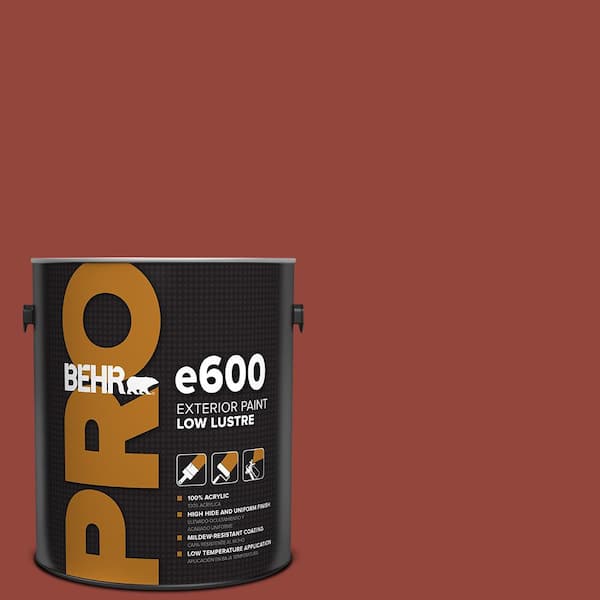 BEHR PRO 1 gal. #190D-7 Briquette Low Luster Exterior Paint