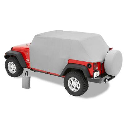 All Weather Trail Cover for 2004-2006 Wrangler TJ Unlimited in Charcoal/Gray