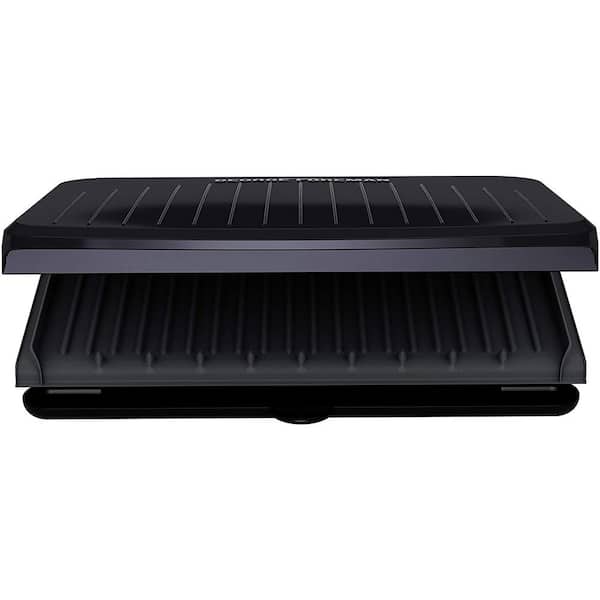 George Foreman 9-Serving Basic Plate Electric Grill And Panini Press,  144-Square-Inch, Platinum, Gr2144P 