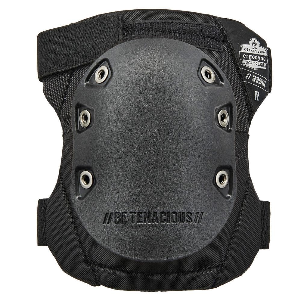 Hard Shell Hinged Knee Pads - Non-Marring Rubber Cap
