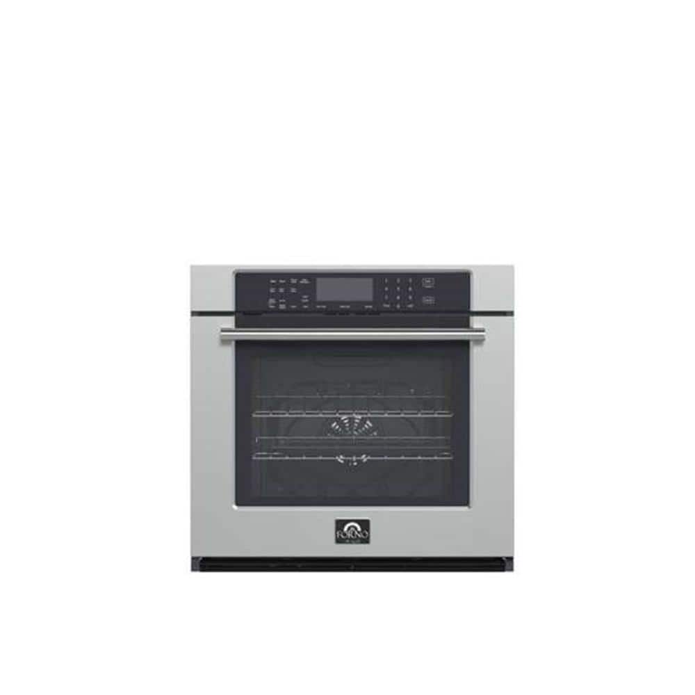 Villarosa 30 in. Single Electric Wall Oven Self-Cleaning with Convection in Stainless Steel
