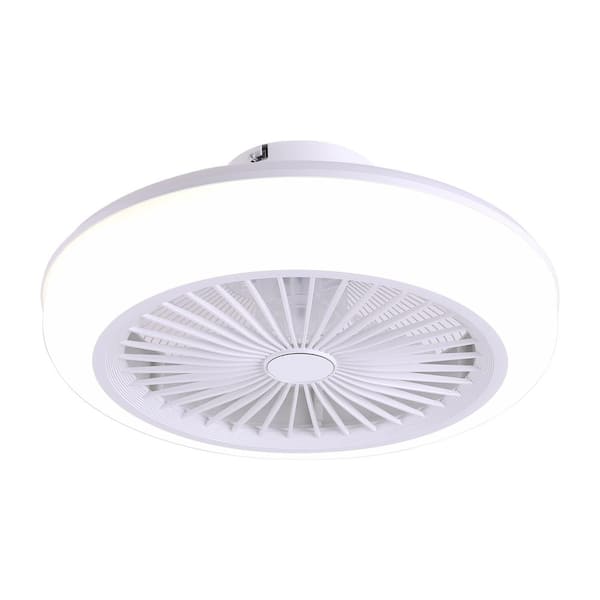 18in Indoor Ceiling Fan with Light, Remote & APP Control, 3 Colors