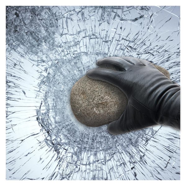 36 in. x 50 ft. S4MC Security and Safety Clear 4 Mil Window Film