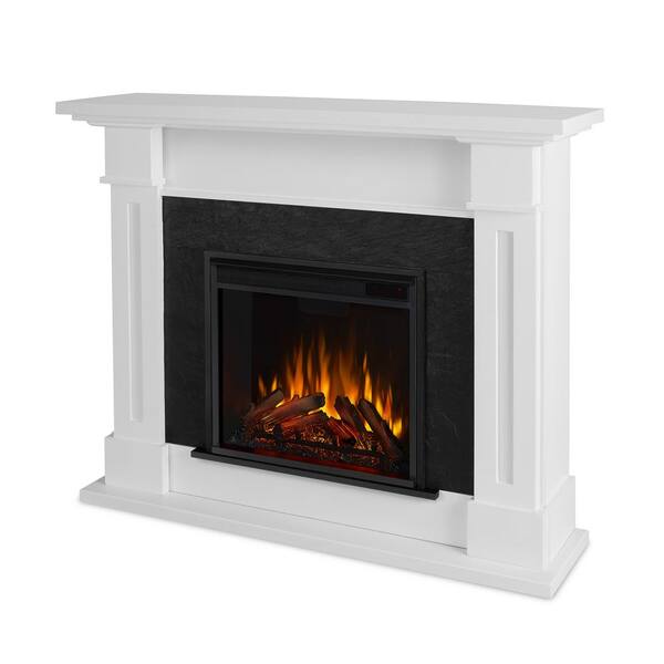 Real Flame Kipling 54 In Freestanding Electric Fireplace White With Faux Marble 6030e Wm The Home Depot Real Flame Kipling 54 In Freestanding, Real Flame Kipling Faux Marble Electric Fireplace In White