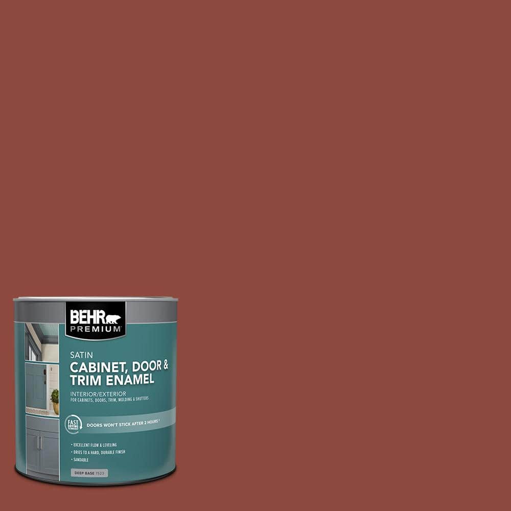 1 qt. #PFC-10 Deep Terra Cotta Satin Enamel Interior/Exterior Cabinet, Door & Trim Paint price history on PriceWatchPro