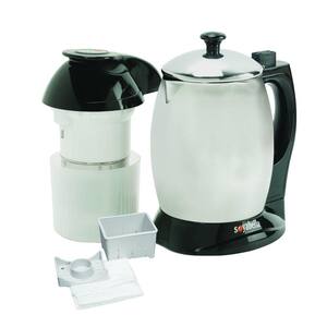 Soybella Black Stainless Steel Soy and Nutmilk Maker