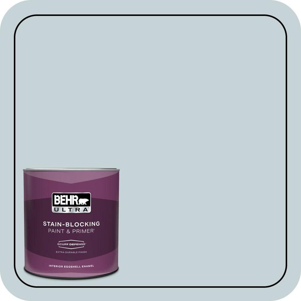 1 qt. #PPL-73 Tranquil Sea Extra Durable Eggshell Enamel Interior Paint & Primer price history on PriceWatchPro