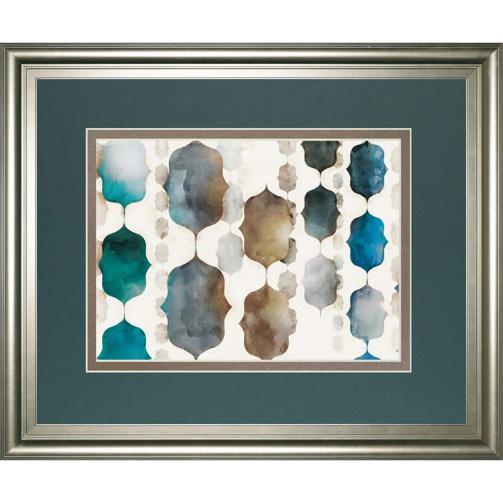 Classy Art "Moroccan Beads" By Edward Selkirk Framed Print Abstract Wall Art 34 in. x 40 in