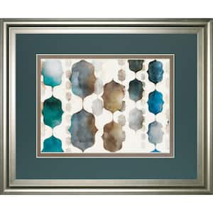 "Moroccan Beads" By Edward Selkirk Framed Print Abstract Wall Art 34 in. x 40 in.