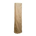 92 in. Heavy Duty Tan Square Glass Tube Heater Cover