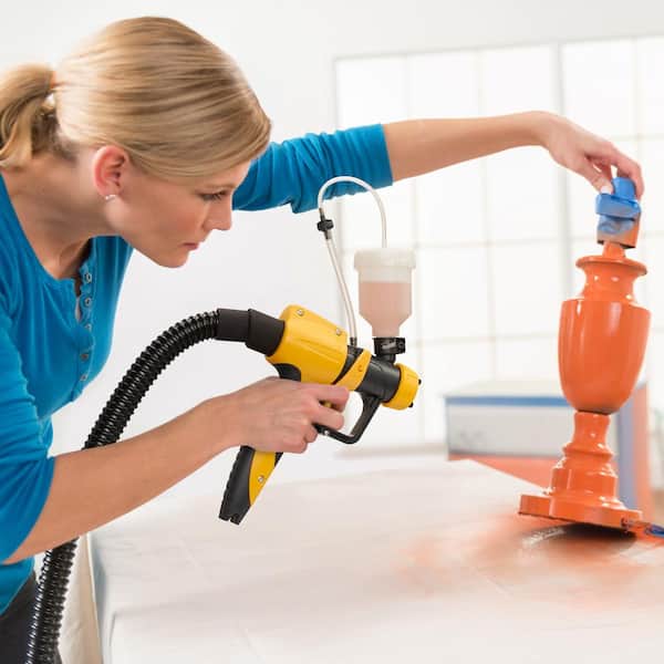 Reviews for Wagner FLEXiO 4300 Gravity Feed Electric Stand HVLP Paint Sprayer Pg 1 The Home Depot