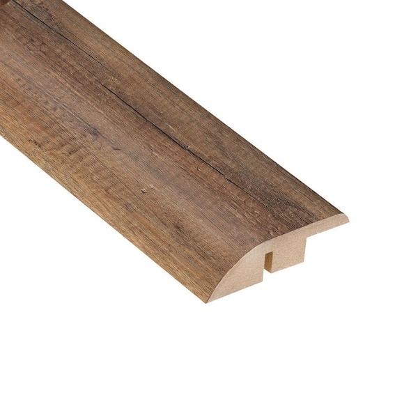 HOMELEGEND Newport Oak 1/2 in. Thick x 1-3/4 in. Wide x 94 in. Length Laminate Hard Surface Reducer Molding