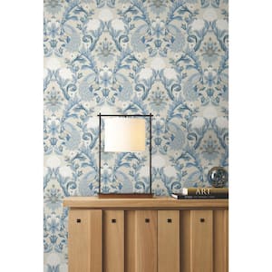 60.75 sq. ft. Plume Dynasty Unpasted Wallpaper