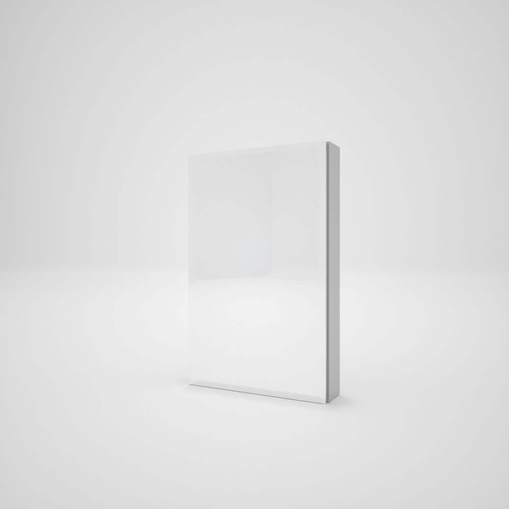 19 in. W x 30 in. H Rectangular Aluminum Medicine Cabinet with Mirror