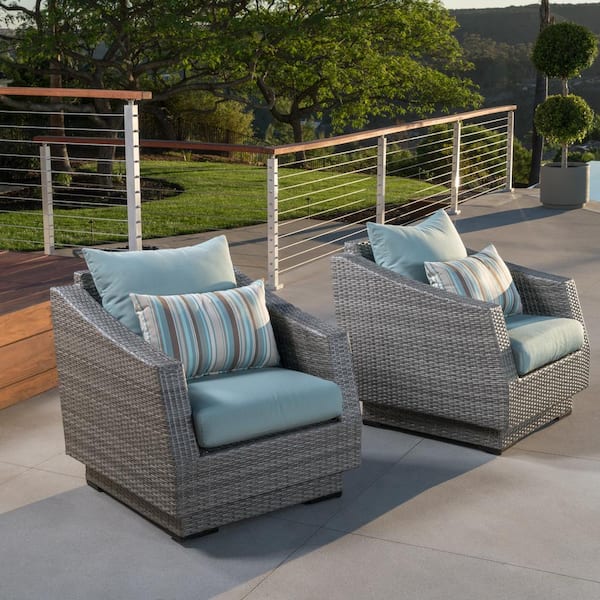 2 pack patio club chairs