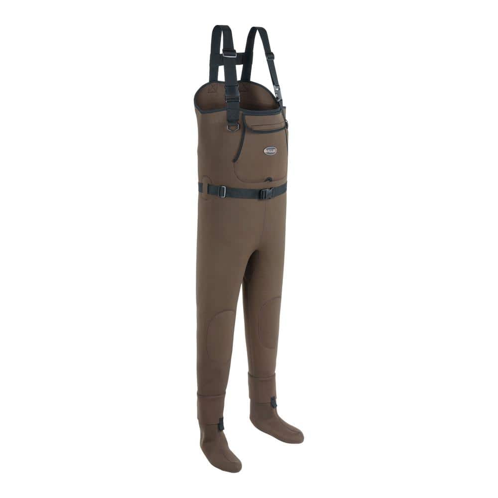 8 Fans Fishing Waist Waders for Men Women,3 Ply Durable Breathable