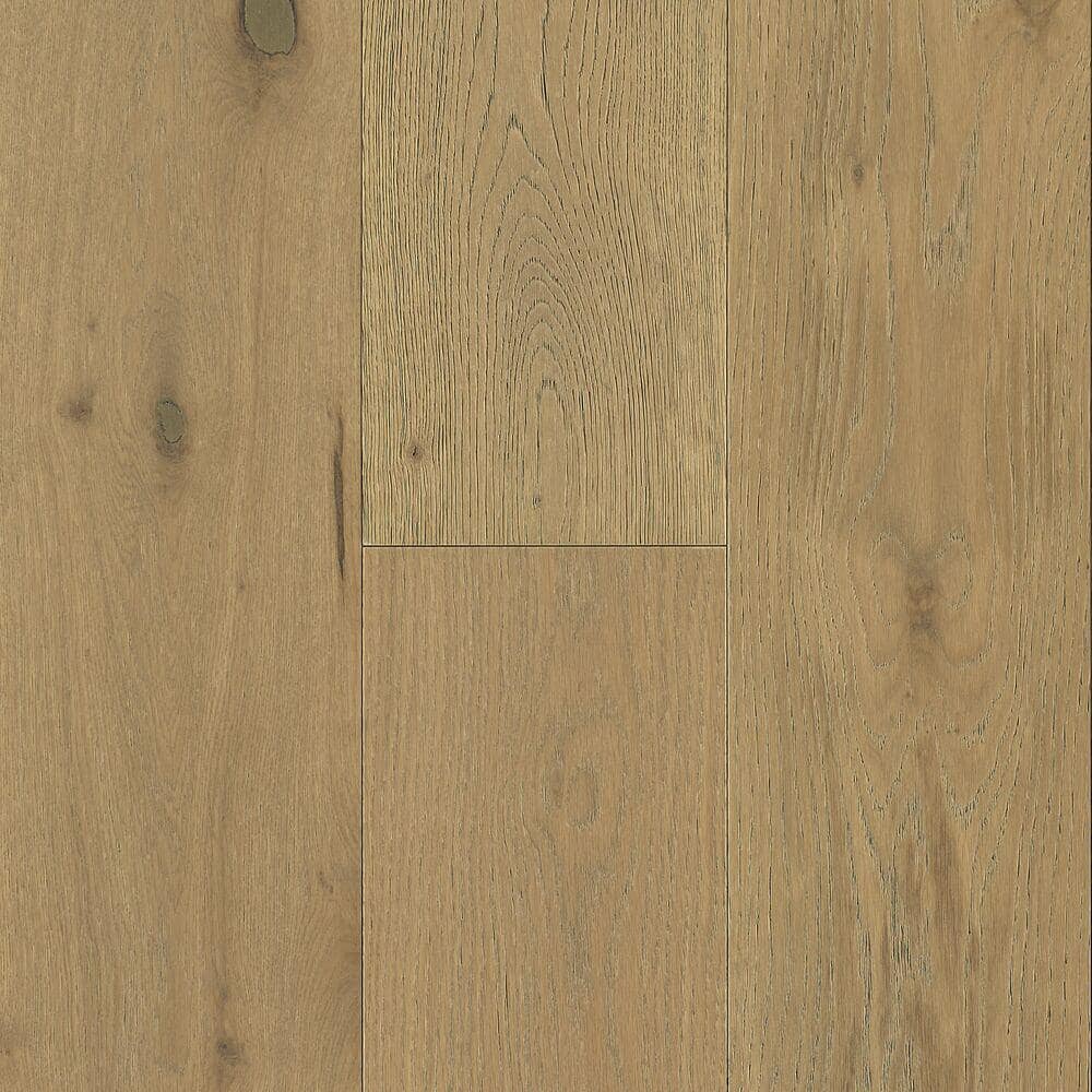 Time Honored Tuscan Breeze Wh Oak 3/8 in. T x 7.2 in. W T+G Wire Brushed En