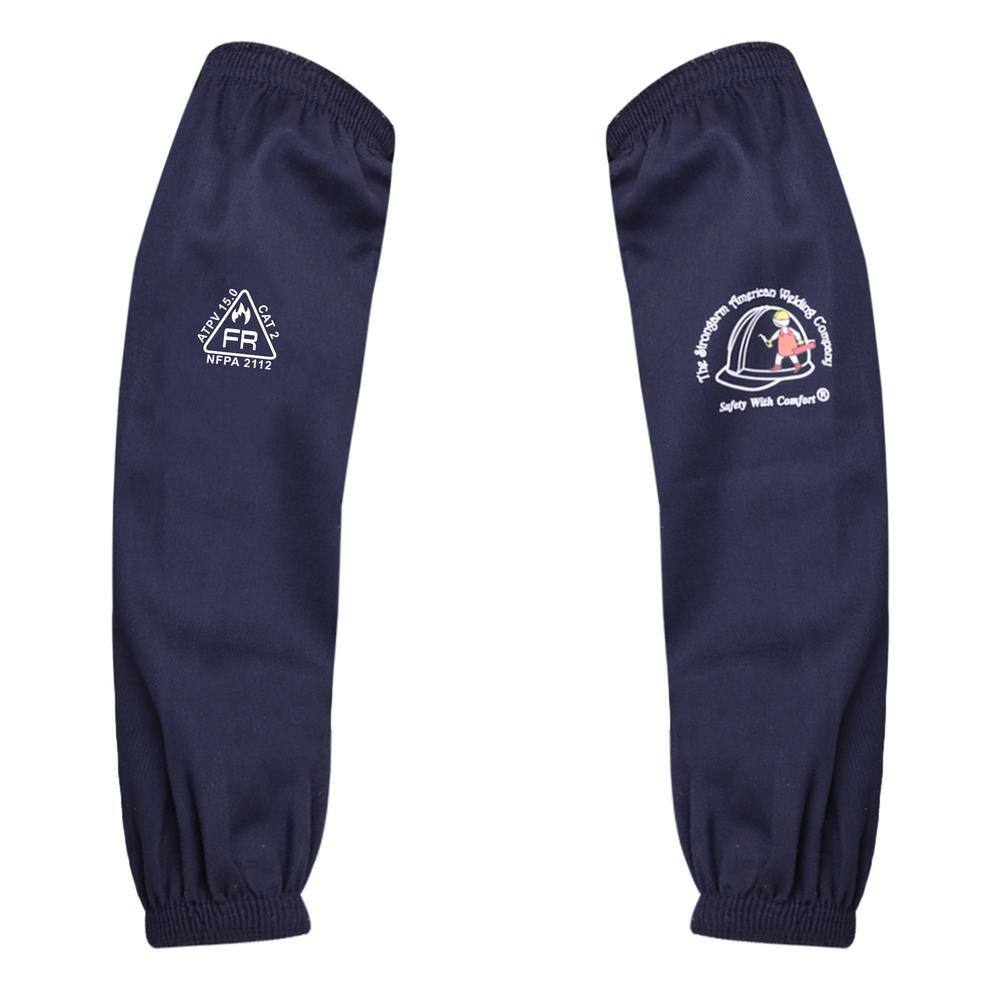 18 in. Blue Fire Repellent Cotton Welding Sleeves, FR Sleeves 1-Pair with Closed Elastic for Snug Fit price history on PriceWatchPro