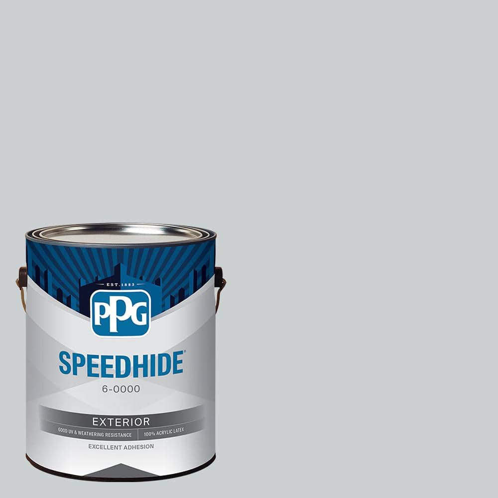 Reviews for SPEEDHIDE 1 gal. PPG1039-1 Ghost Whisperer Flat Exterior ...