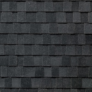 Heritage Rustic Black Architectural Shingles (Average 32.8 sq. ft. Per Bundle)