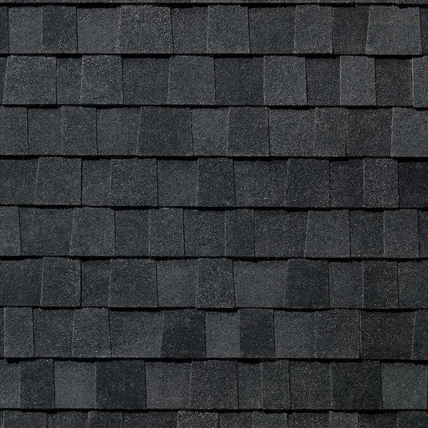 Tamko Heritage Rustic Black Architectural Shingles (Average 32.8 sq. ft. Per Bundle)