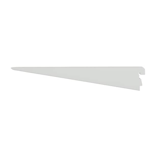 11.5 in. White Regular Duty Steel Shelving Track Bracket