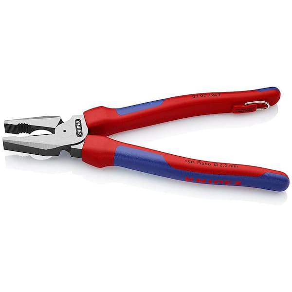 KNIPEX 9 in. High Leverage Combination Pliers with Dual-Component