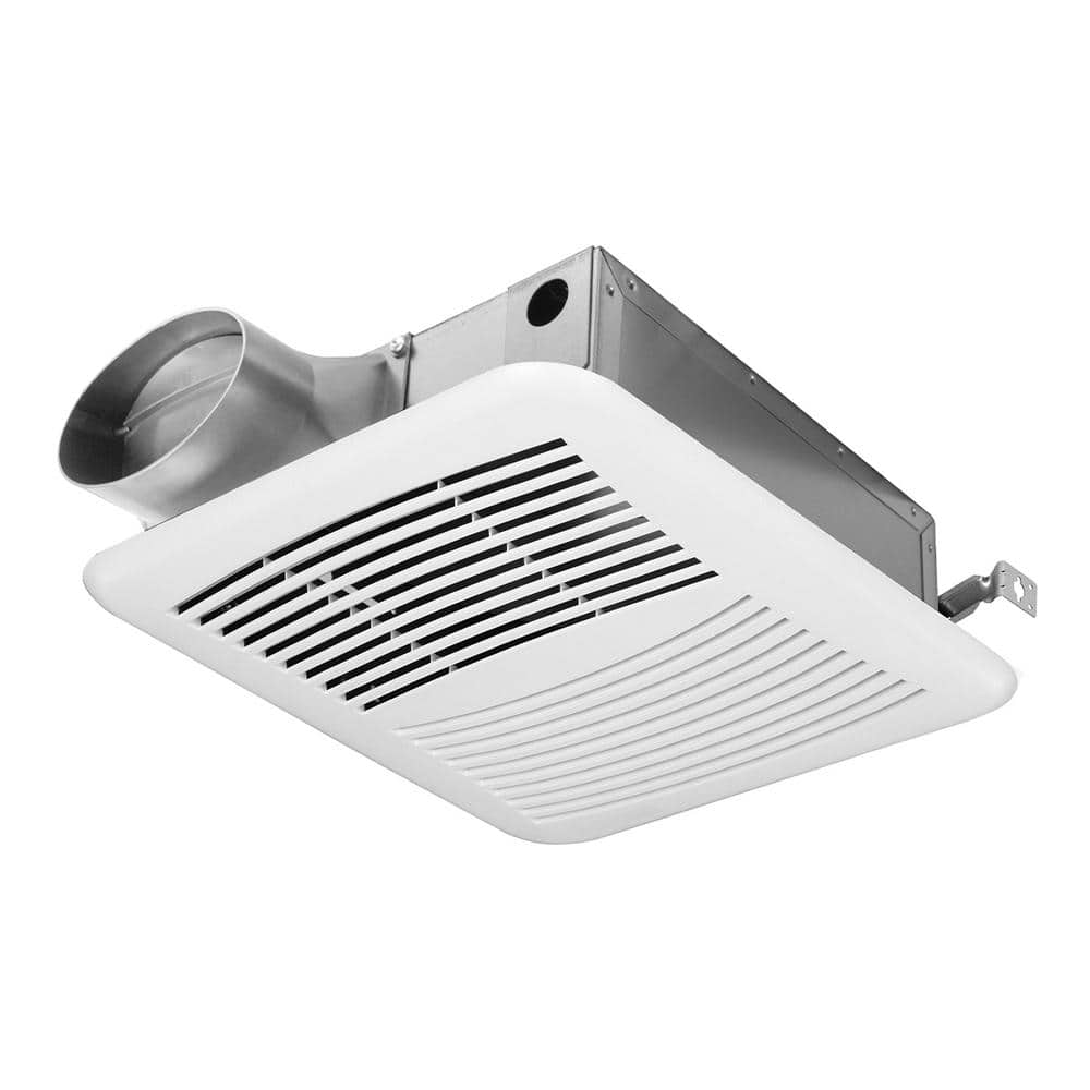 QuFresh Slim Line Series 50/80/100 CFM Ceiling/Wall Bathroom Exhaust ...