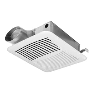 Slim Line Series 50/80/100 CFM Ceiling/Wall Bathroom Exhaust Fan with Humidity Sensor, ENERGY STAR