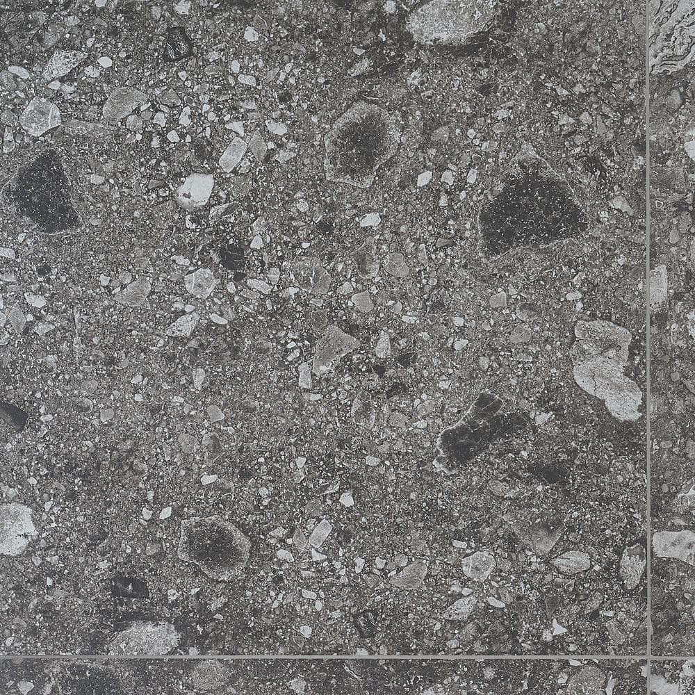 Venitia Large Format Matte Gray Porcelain Floor and Wall Tile