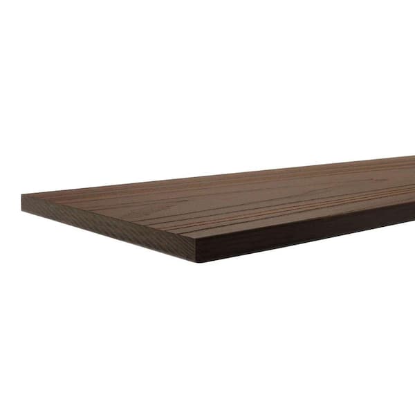 NewTechWood UltraShield 0.6 in. x 7 in. x 16 ft. Spanish Walnut Fascia Composite Decking Board