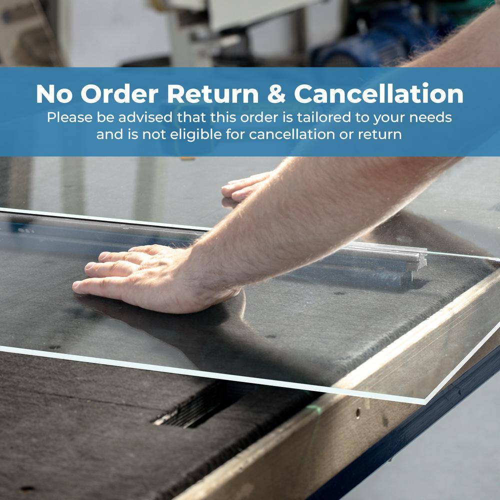 23" x 23" Black Acrylic Floating Wall Photo Frame Set