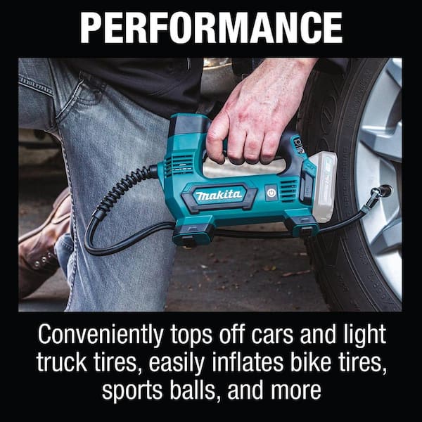 For Makita 18V Cordless Air Inflator with LED Light,Portable Air