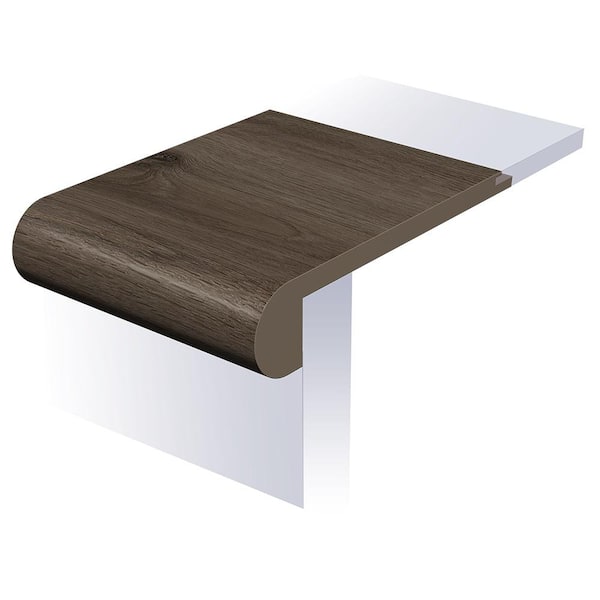 SELKIRK FLOORS Clever Klamath 1 in. T x 4-1/2 in. W x 94 in. L Waterproof Flush Stair Nose Moulding