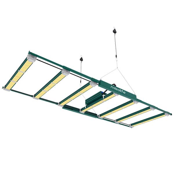 12.4 in. 300-Watt Samsung LM301H EVO Diodes Full Spectrum Dimmable Stretchable LED Grow Light for Indoor/Tent Plants