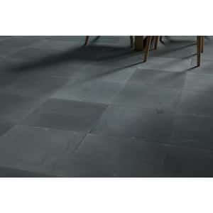 Slate Midnight 15.87 in. x 15.87 in. Slate Floor and Wall Tile (1.777 sq. ft.)