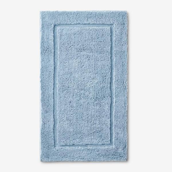 Legends Blue Sky 40 in. x 24 in. Cotton Bath Rug