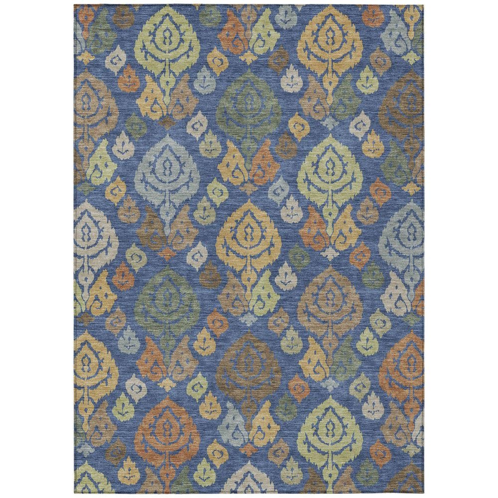 Chantille Machine Washable Indoor/Outdoor Abstract ACN2460 Navy 10 ft. x 14 ft. Area Rug price history on PriceWatchPro