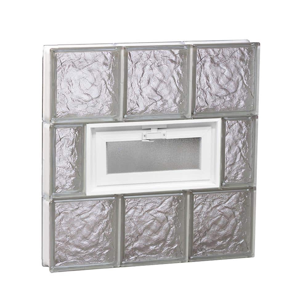 Clearly Secure 2325 In X 2325 In X 3125 In Frameless Ice Pattern