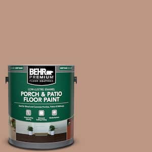 1 gal. #S190-4 Spiced Brandy Low-Lustre Enamel Interior/Exterior Porch and Patio Floor Paint